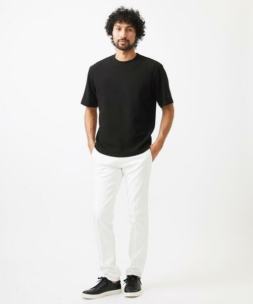 MICHEL KLEIN HOMME / ミッシェルクランオム カットソー | 【セットアップ】ダブルフェイスクルーネック半袖カットソー | 詳細4