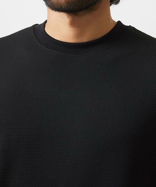 MICHEL KLEIN HOMME / ミッシェルクランオム カットソー | 【セットアップ】ダブルフェイスクルーネック半袖カットソー | 詳細9