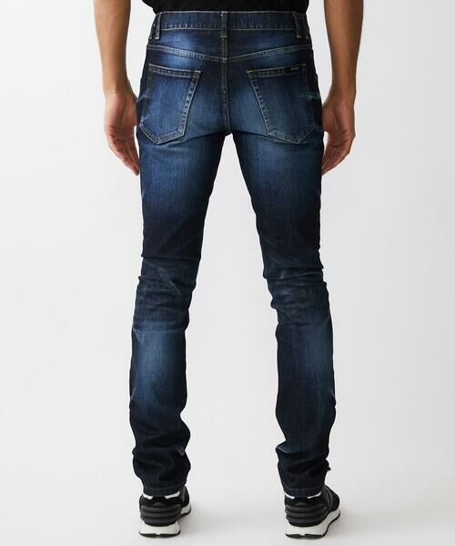 MICHEL KLEIN HOMME / ミッシェルクランオム チノ・ワークパンツ | 《日本製》ブルーオーシャンデニムパンツ | 詳細5