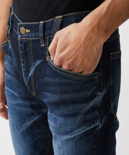 MICHEL KLEIN HOMME / ミッシェルクランオム チノ・ワークパンツ | 《日本製》ブルーオーシャンデニムパンツ | 詳細8