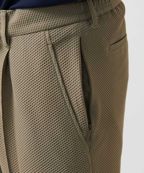 MICHEL KLEIN HOMME / ミッシェルクランオム チノ・ワークパンツ | 【セットアップ】ワンタックイージースラックスパンツ | 詳細10