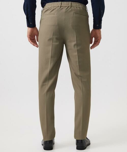 MICHEL KLEIN HOMME / ミッシェルクランオム チノ・ワークパンツ | 【セットアップ】ワンタックイージースラックスパンツ | 詳細4