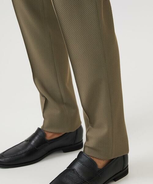 MICHEL KLEIN HOMME / ミッシェルクランオム チノ・ワークパンツ | 【セットアップ】ワンタックイージースラックスパンツ | 詳細8