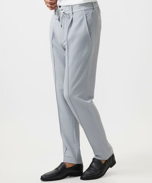 MICHEL KLEIN HOMME / ミッシェルクランオム チノ・ワークパンツ | 【セットアップ】ワンタックイージースラックスパンツ | 詳細12