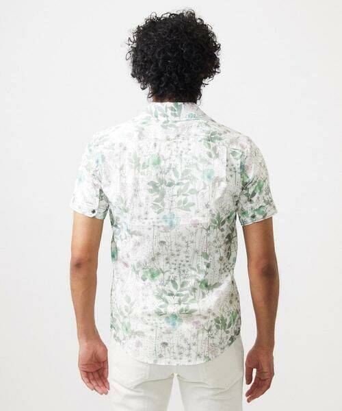 MICHEL KLEIN HOMME / ミッシェルクランオム シャツ・ブラウス | 《日本製》フラワー柄半袖シャツ | 詳細8