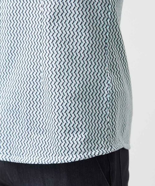 MICHEL KLEIN HOMME / ミッシェルクランオム シャツ・ブラウス | 《日本製》ストレッチラッセル七分袖シャツ | 詳細10