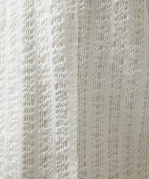 MICHEL KLEIN HOMME / ミッシェルクランオム シャツ・ブラウス | リップルストライプ七分袖シャツ | 詳細17