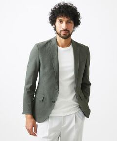 MICHEL KLEIN HOMME / ミッシェルクランオム テーラードジャケット | 【セットアップ】メッシュテーラードジャケット