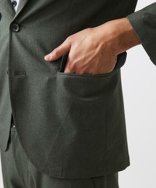 MICHEL KLEIN HOMME / ミッシェルクランオム テーラードジャケット | 【セットアップ】メッシュテーラードジャケット | 詳細11