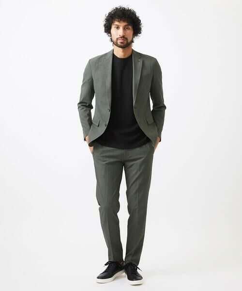 MICHEL KLEIN HOMME / ミッシェルクランオム テーラードジャケット | 【セットアップ】メッシュテーラードジャケット | 詳細3