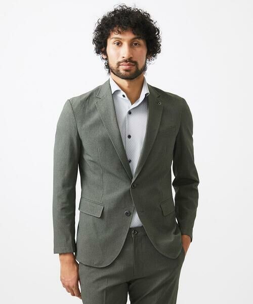 MICHEL KLEIN HOMME / ミッシェルクランオム テーラードジャケット | 【セットアップ】メッシュテーラードジャケット | 詳細5