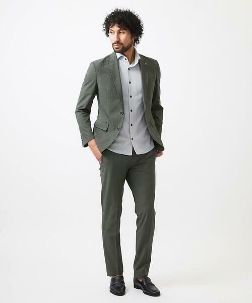 MICHEL KLEIN HOMME / ミッシェルクランオム テーラードジャケット | 【セットアップ】メッシュテーラードジャケット | 詳細6