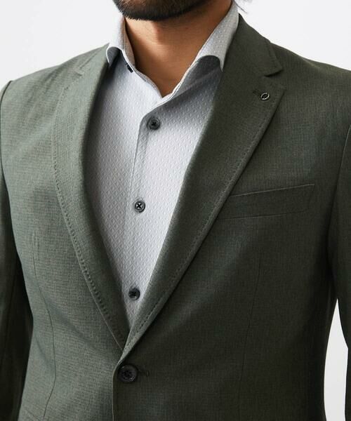 MICHEL KLEIN HOMME / ミッシェルクランオム テーラードジャケット | 【セットアップ】メッシュテーラードジャケット | 詳細9