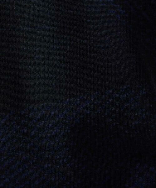 MICHEL KLEIN HOMME / ミッシェルクランオム ニット・セーター | ダイアゴナル柄クルーネック半袖ニット | 詳細8