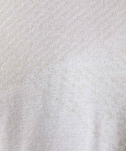 MICHEL KLEIN HOMME / ミッシェルクランオム ニット・セーター | ダイアゴナル柄クルーネック半袖ニット | 詳細11