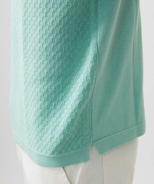 MICHEL KLEIN HOMME / ミッシェルクランオム ニット・セーター | モノグラム柄半袖ニット | 詳細8