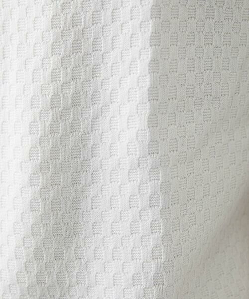 MICHEL KLEIN HOMME / ミッシェルクランオム ニット・セーター | モノグラム柄半袖ニット | 詳細11