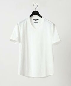 MICHEL KLEIN HOMME / ミッシェルクランオム カットソー | 《日本製》リンクスVネック半袖カットソー