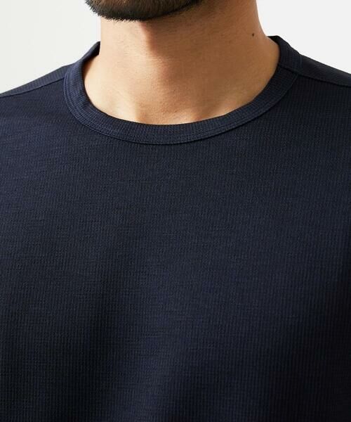 MICHEL KLEIN HOMME / ミッシェルクランオム カットソー | 《日本製》七分袖カットソー | 詳細4