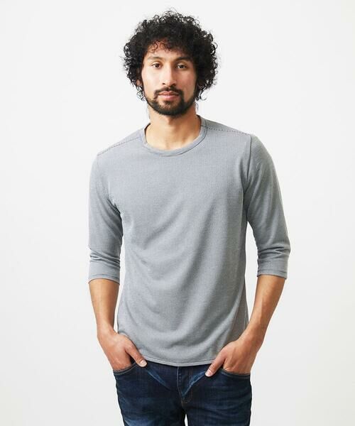 MICHEL KLEIN HOMME / ミッシェルクランオム カットソー | 《日本製》七分袖カットソー | 詳細8