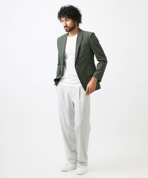 MICHEL KLEIN HOMME / ミッシェルクランオム チノ・ワークパンツ | リラックスワイドパンツ | 詳細3