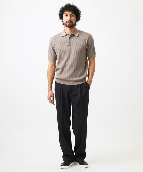 MICHEL KLEIN HOMME / ミッシェルクランオム チノ・ワークパンツ | リラックスワイドパンツ | 詳細5