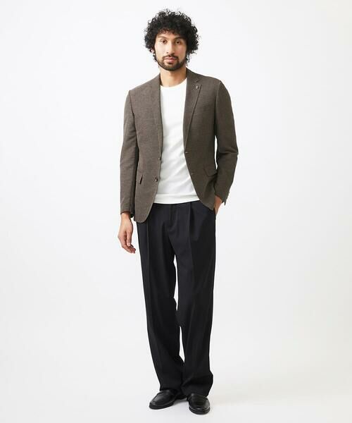 MICHEL KLEIN HOMME / ミッシェルクランオム チノ・ワークパンツ | リラックスワイドパンツ | 詳細7