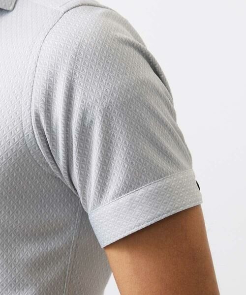 MICHEL KLEIN HOMME / ミッシェルクランオム シャツ・ブラウス | 《日本製》ジャガード柄半袖シャツ | 詳細16