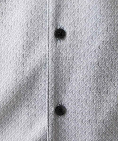 MICHEL KLEIN HOMME / ミッシェルクランオム シャツ・ブラウス | 《日本製》ジャガード柄半袖シャツ | 詳細18