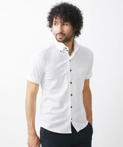 MICHEL KLEIN HOMME / ミッシェルクランオム シャツ・ブラウス | 《日本製》イージーケアドレス半袖シャツ