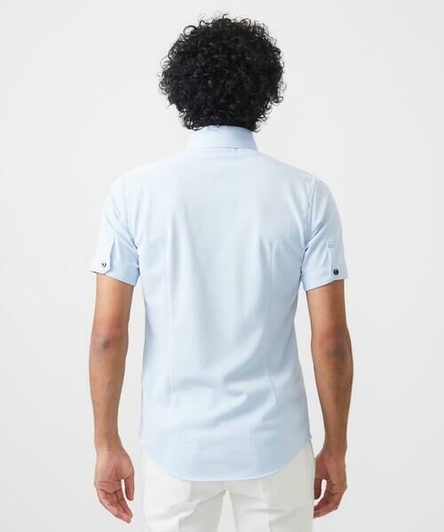 MICHEL KLEIN HOMME / ミッシェルクランオム シャツ・ブラウス | 《日本製》イージーケアドレス半袖シャツ | 詳細8