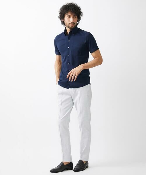 MICHEL KLEIN HOMME / ミッシェルクランオム シャツ・ブラウス | 《日本製》イージーケアドレス半袖シャツ | 詳細16