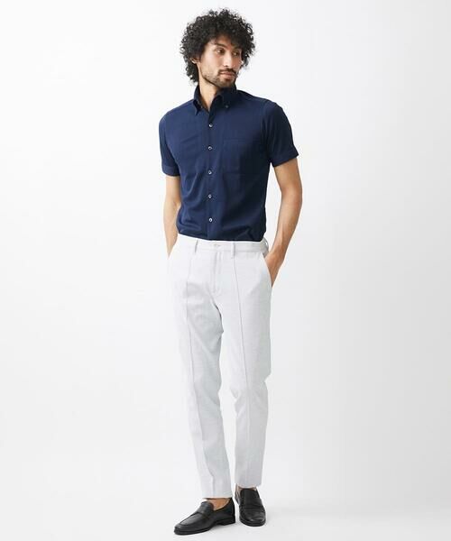 MICHEL KLEIN HOMME / ミッシェルクランオム シャツ・ブラウス | 《日本製》イージーケアドレス半袖シャツ | 詳細17