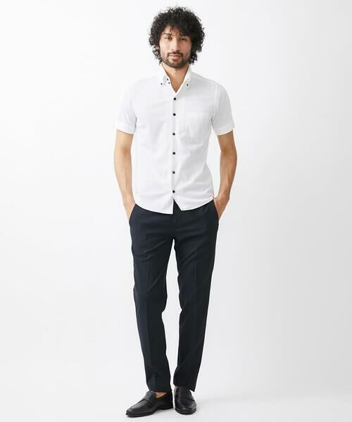 MICHEL KLEIN HOMME / ミッシェルクランオム シャツ・ブラウス | 《日本製》イージーケアドレス半袖シャツ | 詳細19