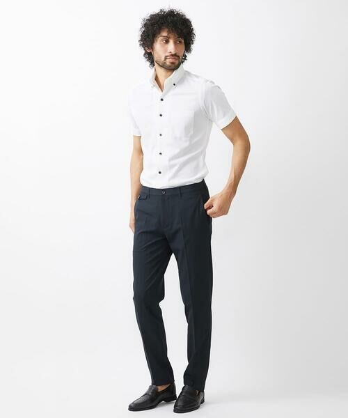 MICHEL KLEIN HOMME / ミッシェルクランオム シャツ・ブラウス | 《日本製》イージーケアドレス半袖シャツ | 詳細20