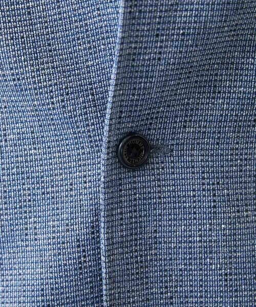 MICHEL KLEIN HOMME / ミッシェルクランオム テーラードジャケット | カラミメッシュコンバーチブルジャケット | 詳細11