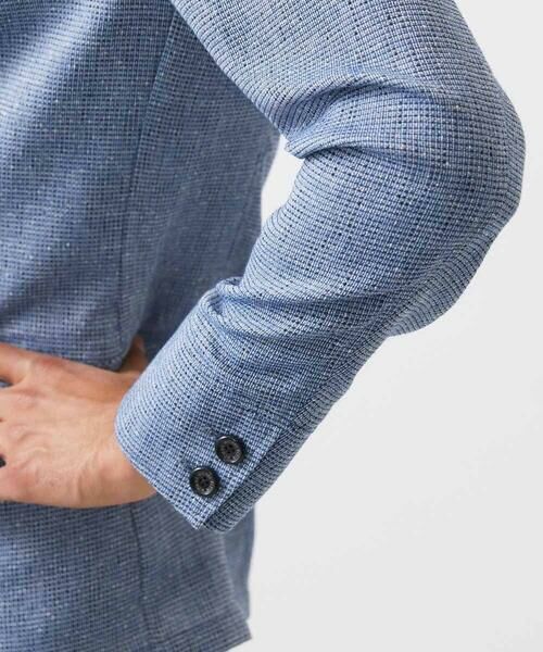 MICHEL KLEIN HOMME / ミッシェルクランオム テーラードジャケット | カラミメッシュコンバーチブルジャケット | 詳細8