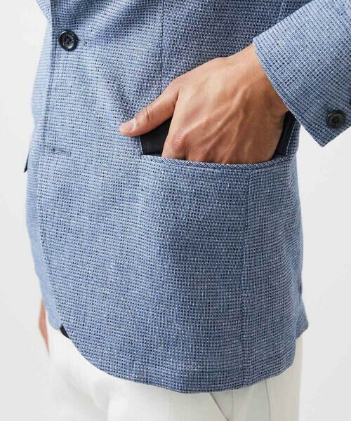 MICHEL KLEIN HOMME / ミッシェルクランオム テーラードジャケット | カラミメッシュコンバーチブルジャケット | 詳細9