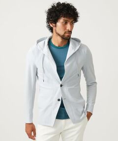 MICHEL KLEIN HOMME / ミッシェルクランオム パーカー | サッカー柄フードジャケット