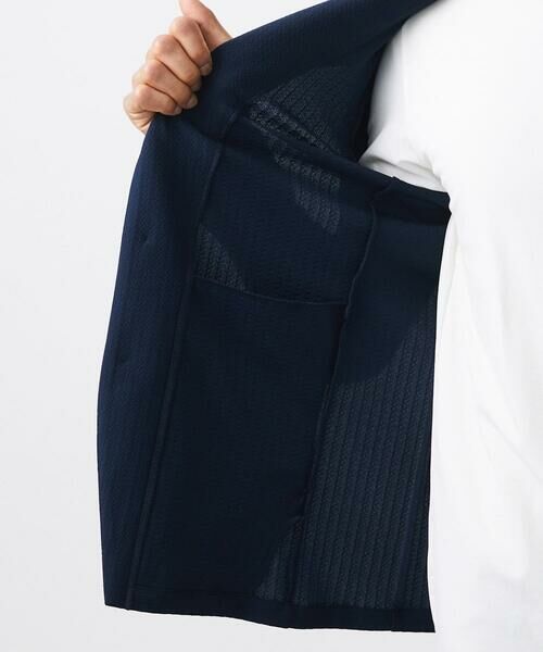 MICHEL KLEIN HOMME / ミッシェルクランオム パーカー | サッカー柄フードジャケット | 詳細10