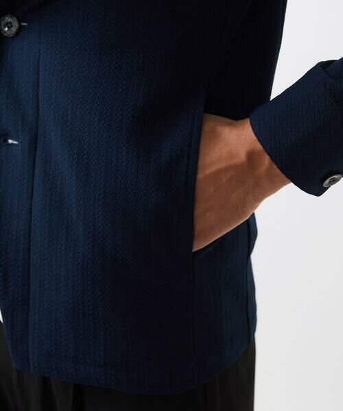 MICHEL KLEIN HOMME / ミッシェルクランオム パーカー | サッカー柄フードジャケット | 詳細7