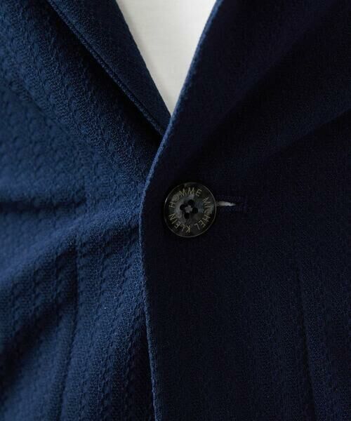 MICHEL KLEIN HOMME / ミッシェルクランオム パーカー | サッカー柄フードジャケット | 詳細9