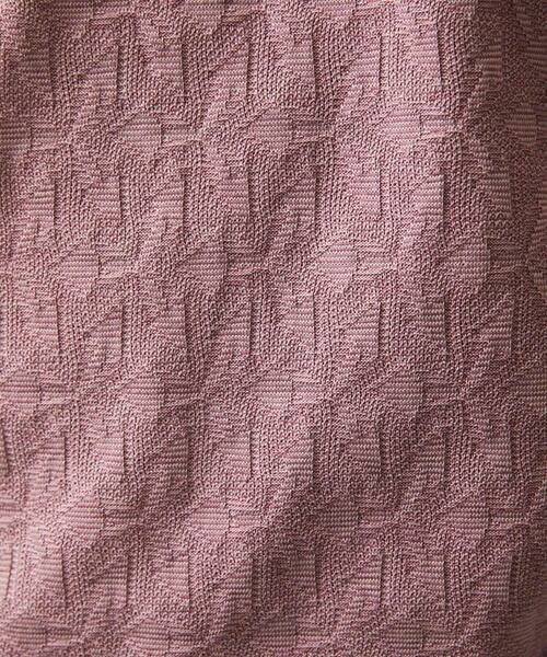 MICHEL KLEIN HOMME / ミッシェルクランオム カットソー | 《日本製》幾何学柄ポロシャツ | 詳細9