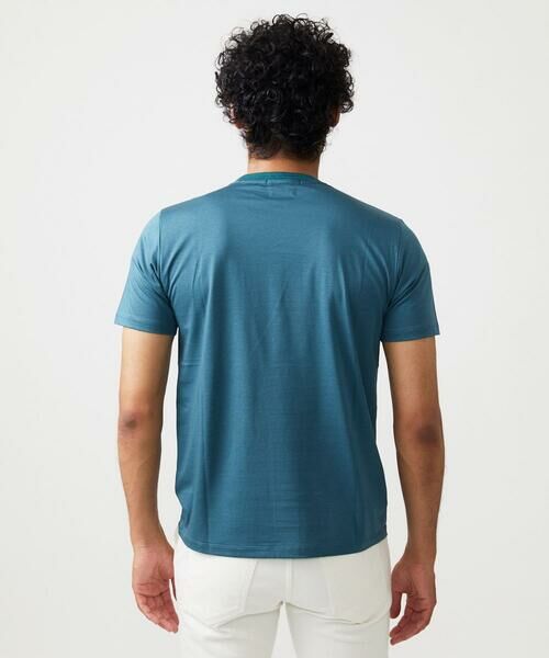 MICHEL KLEIN HOMME / ミッシェルクランオム カットソー | ニット衿クルーネックカットソー | 詳細3