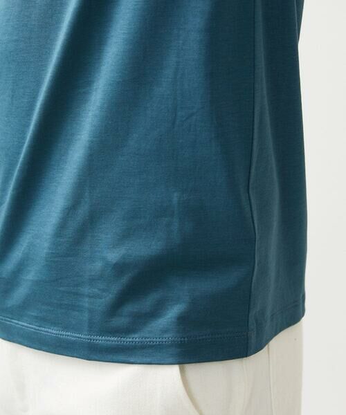 MICHEL KLEIN HOMME / ミッシェルクランオム カットソー | ニット衿クルーネックカットソー | 詳細7