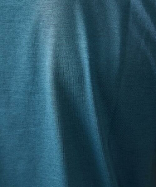 MICHEL KLEIN HOMME / ミッシェルクランオム カットソー | ニット衿クルーネックカットソー | 詳細8