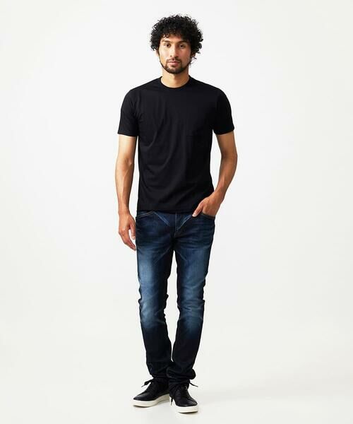 MICHEL KLEIN HOMME / ミッシェルクランオム カットソー | ニット衿クルーネックカットソー | 詳細10