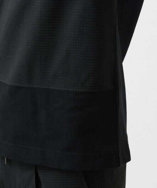 MICHEL KLEIN HOMME / ミッシェルクランオム カットソー | 【セットアップ】切り替えクルーネック半袖カットソー | 詳細11