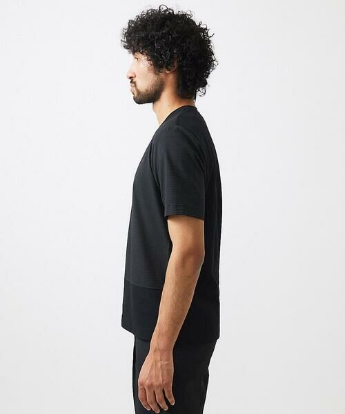 MICHEL KLEIN HOMME / ミッシェルクランオム カットソー | 【セットアップ】切り替えクルーネック半袖カットソー | 詳細7