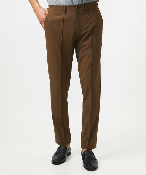 MICHEL KLEIN HOMME / ミッシェルクランオム チノ・ワークパンツ | イージーケアスラックスパンツ | 詳細1